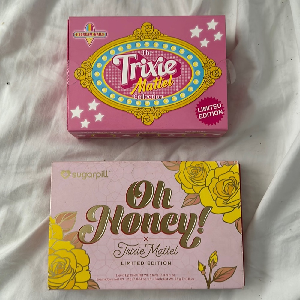 Trixie Mattel Makeup Collabs - Sugarpill + I Scream Nails